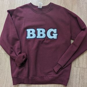 BBYO BBG stitched letter sweatshirt